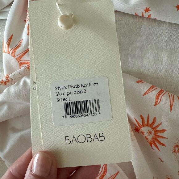 Baobab Collection 2 Piece Bikini Set Sun Print Piscis Large Vacation - Picture 8 of 10